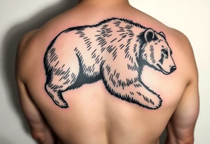 grizzly bear tattoo idea