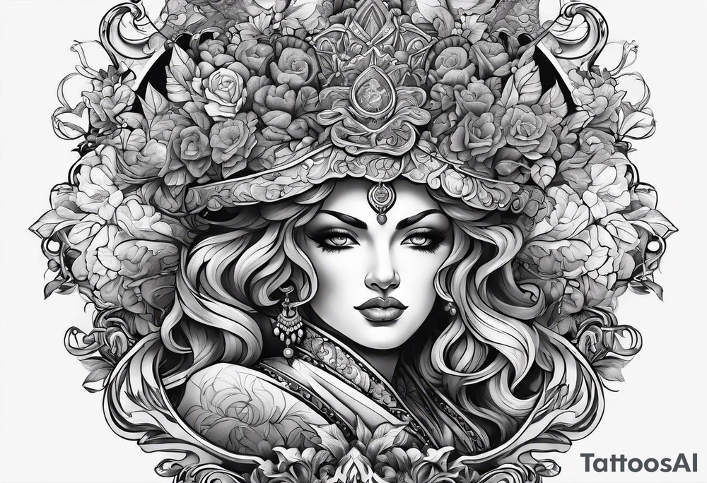 Biblical depiction of greed tattoo idea