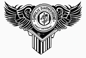 harley davidson pow mia memorial tattoo for my grandpa tattoo idea