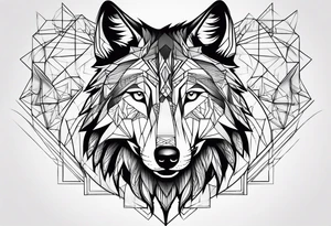 Wolf tattoo tattoo idea