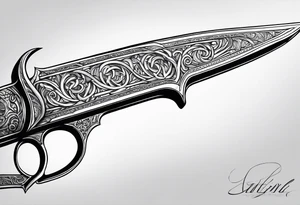 Anduril tattoo idea