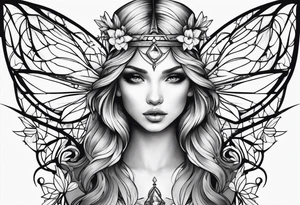 Fairy tattoo idea