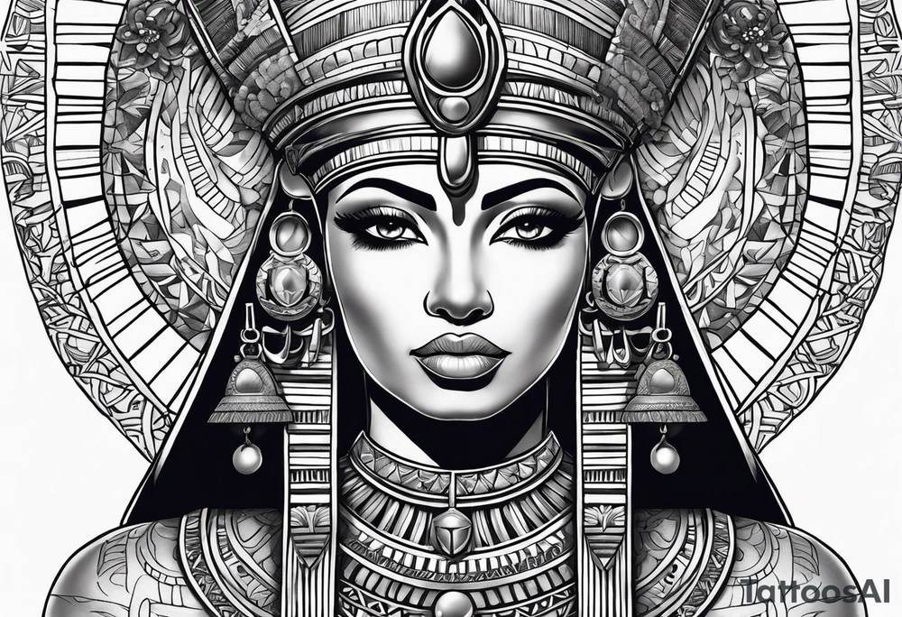egyptian,goddess tattoo idea