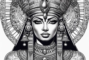 egyptian,goddess tattoo idea