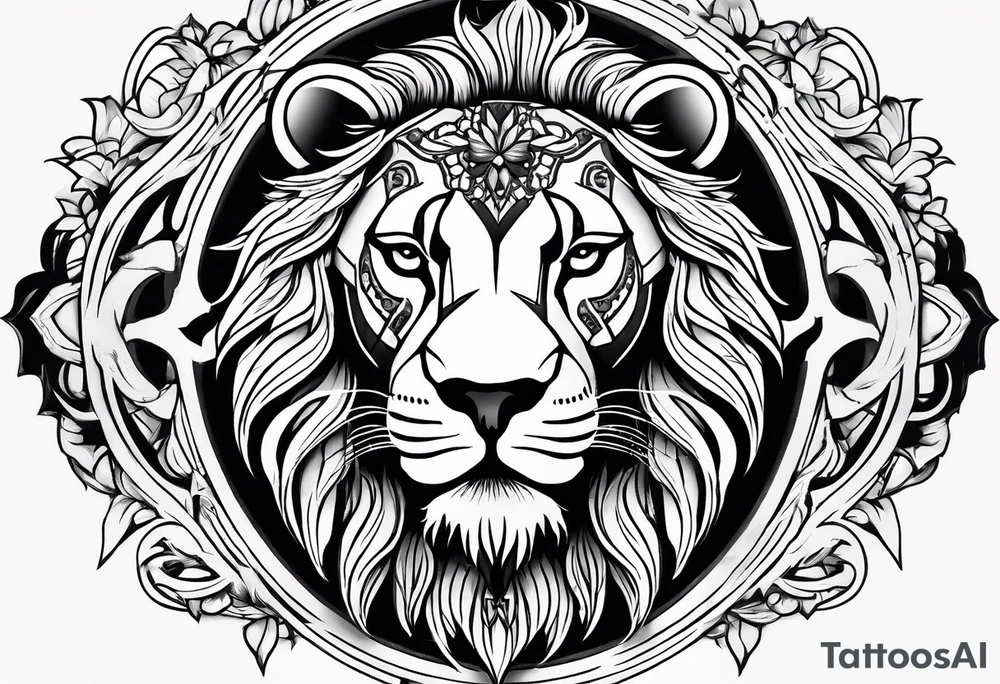 LEO ASTROLOGY tattoo idea