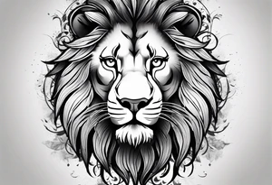 a tattoo that has to do with nature,something you could blend with a lion tattoo idea