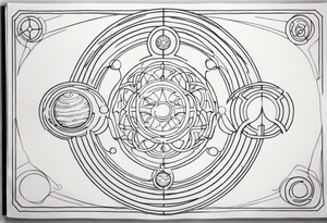 Gallifreyan with Star wars and Lord of the rings tattoo idea