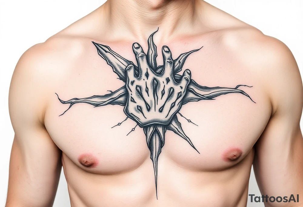 hold in your pain tattoo idea