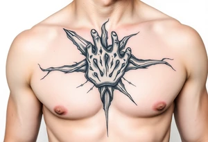 hold in your pain tattoo idea
