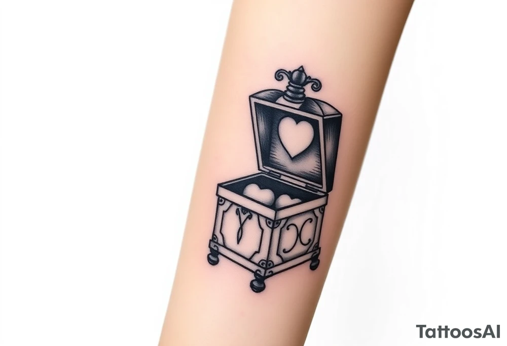 Pandora’s box, Tim Burton style tattoo idea