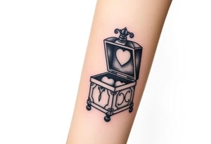 Pandora’s box, Tim Burton style tattoo idea