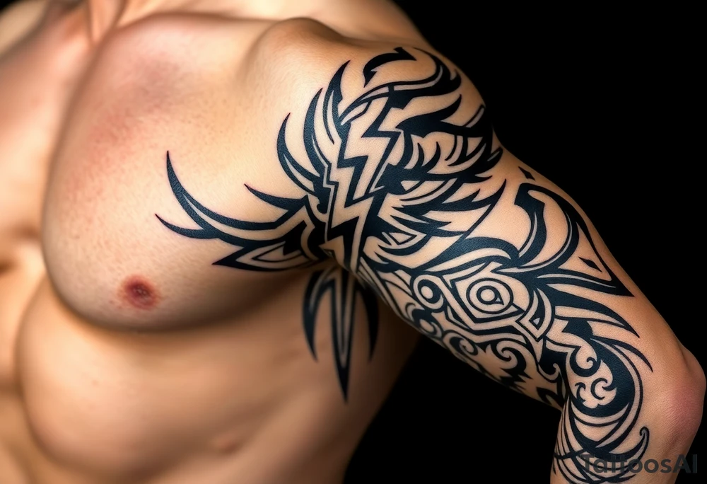 Lightening tattoo idea