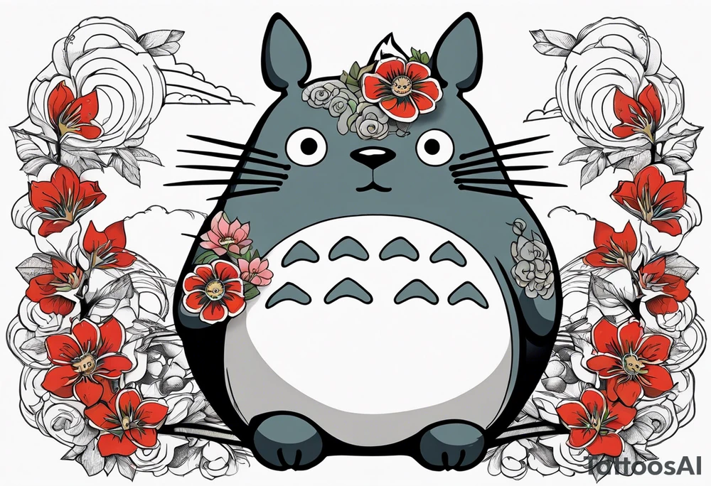 Totoro tattoo idea