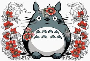 Totoro tattoo idea
