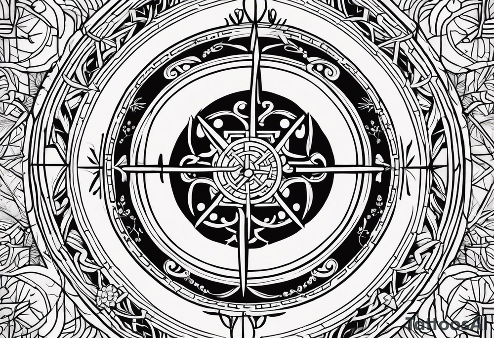 Vegvisir tattoo idea