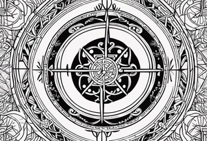 Vegvisir tattoo idea