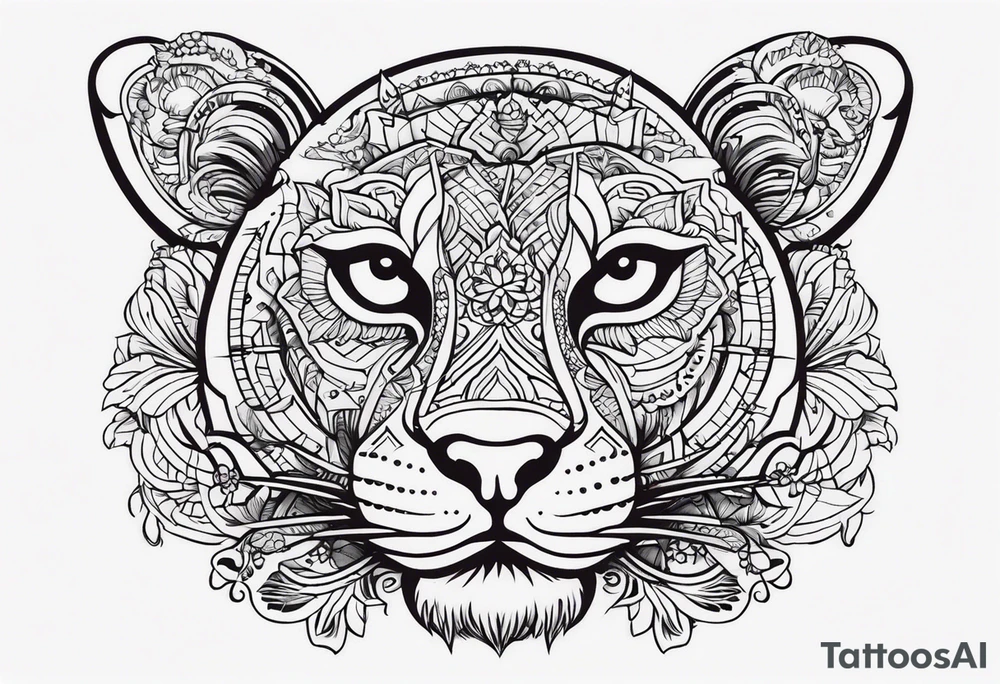 Колючая лоза выходящая на грудь и плечи tattoo idea