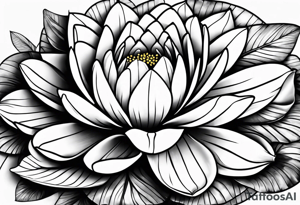 Lilly pad tattoo idea