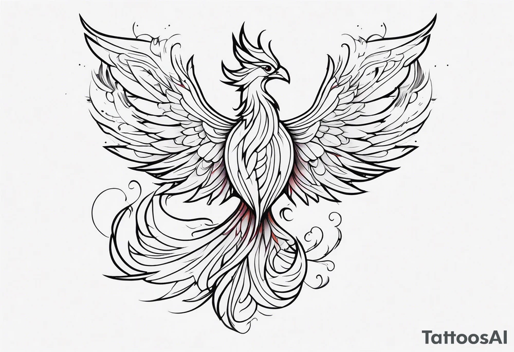 phoenix tattoo idea
