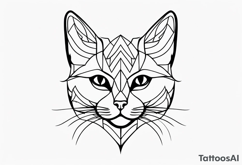 Cat meow tattoo idea