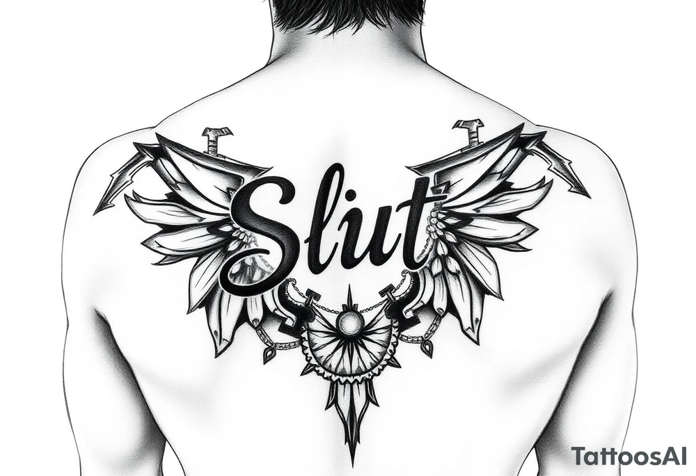 Slut tattoo idea