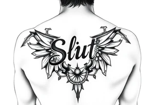 Slut tattoo idea