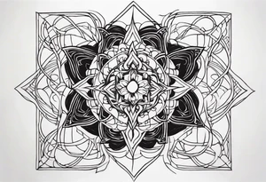 let the impulse to love and the instinct to kill entangle to one tattoo idea