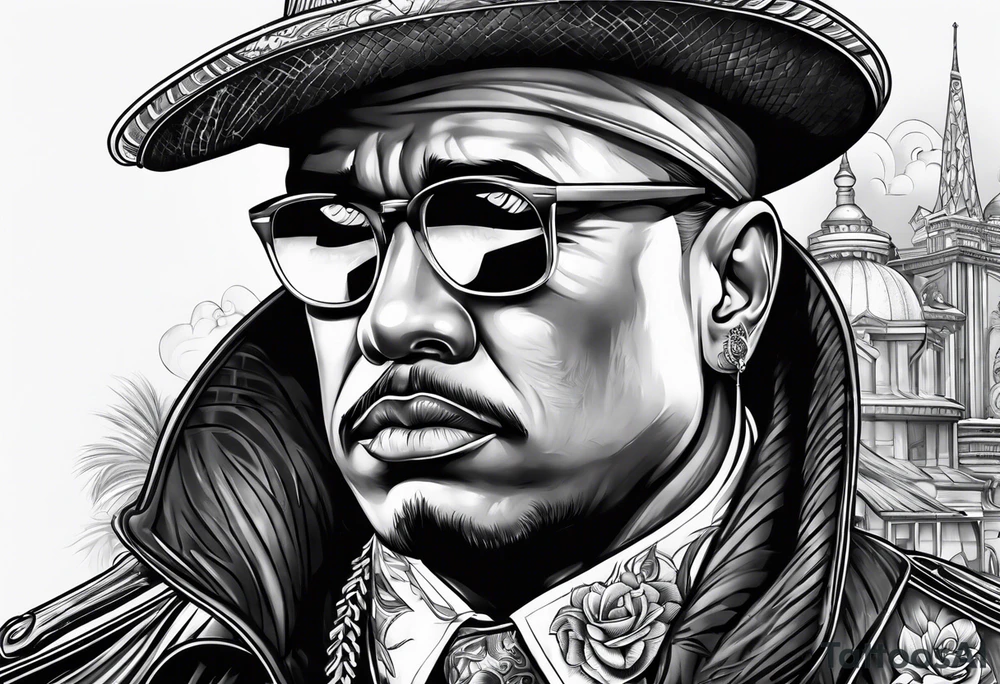 gangster tattoo idea