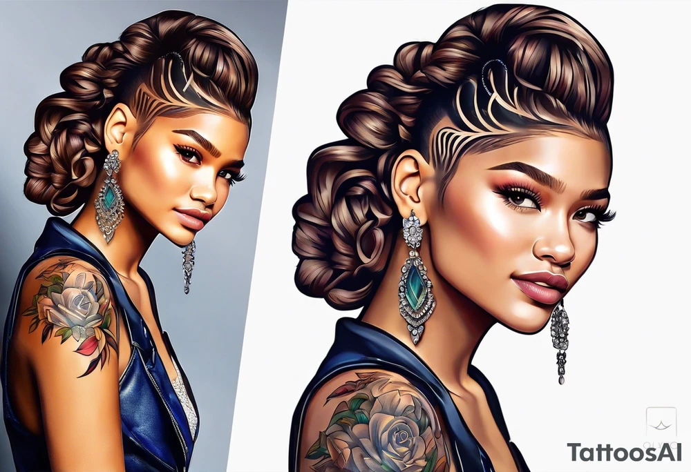 Zendaya is my daughters name tattoo idea