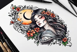 Semicolon tattoo idea