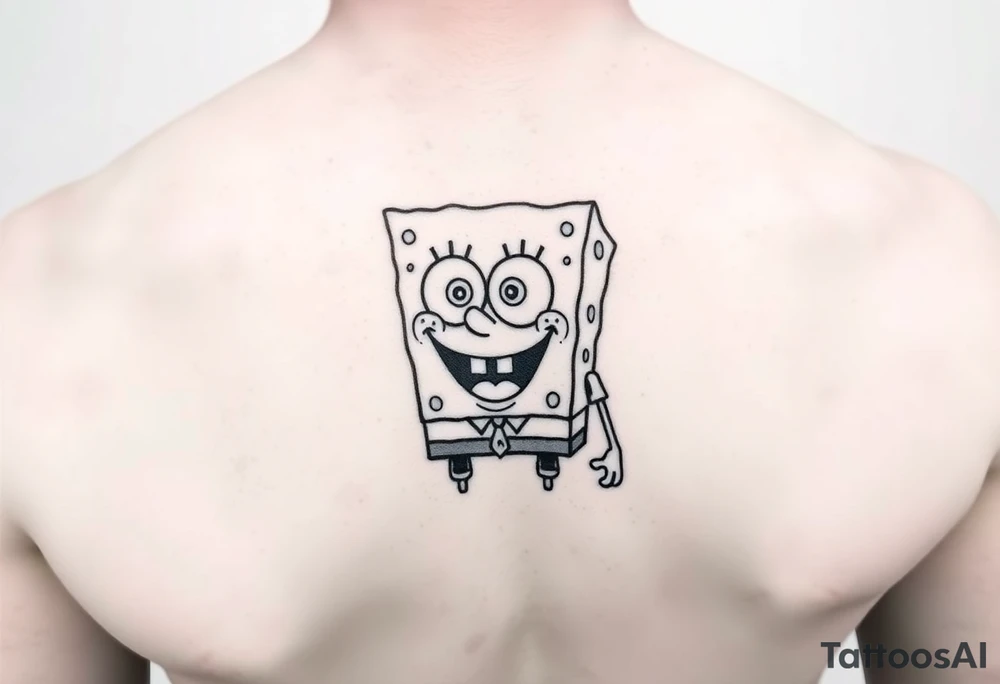 SpongeBob tattoo idea