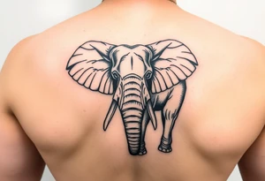 Elephant tattoo tattoo idea