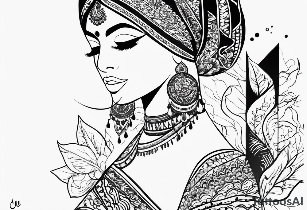 mukhlis in Urdu tattoo idea