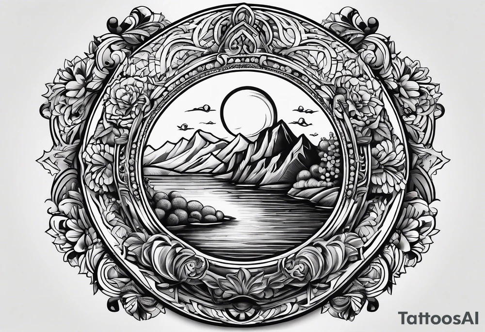 Lucky penny tattoo idea