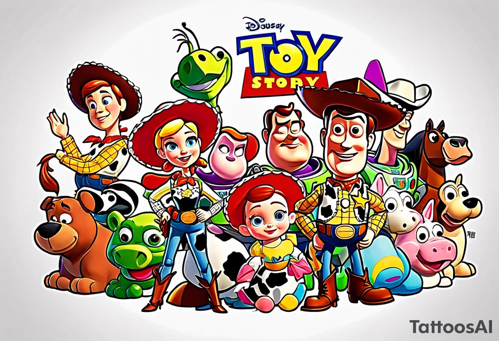 toy story tattoo idea