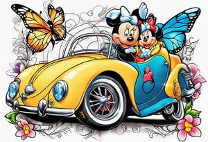 Disney new beginnings cover up puzzle piece tattoo idea