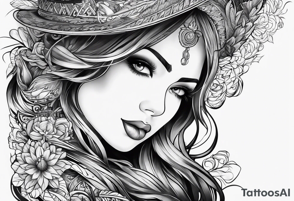 V style tattoo tattoo idea