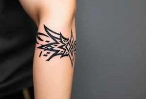 arawak indo tribe tribal tattoo half arm sleeve tattoo idea