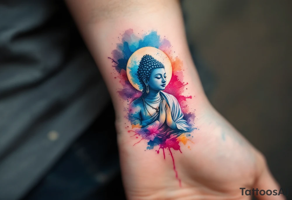 dmt enlightenment deity tattoo idea