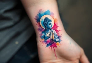 dmt enlightenment deity tattoo idea