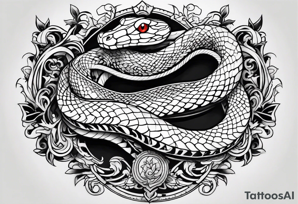 snake tattoo idea