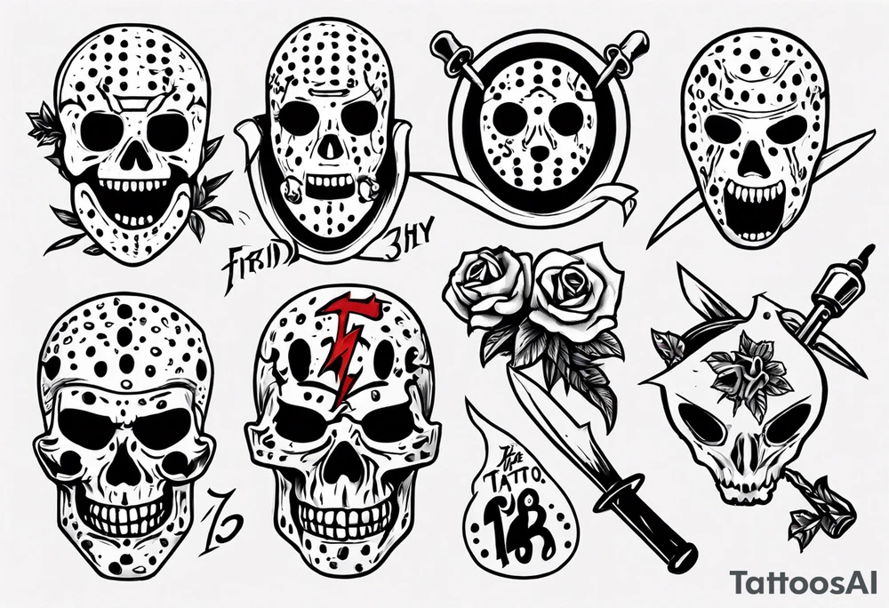Friday the 13th tattoo idea