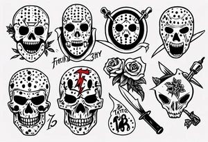 Friday the 13th tattoo idea
