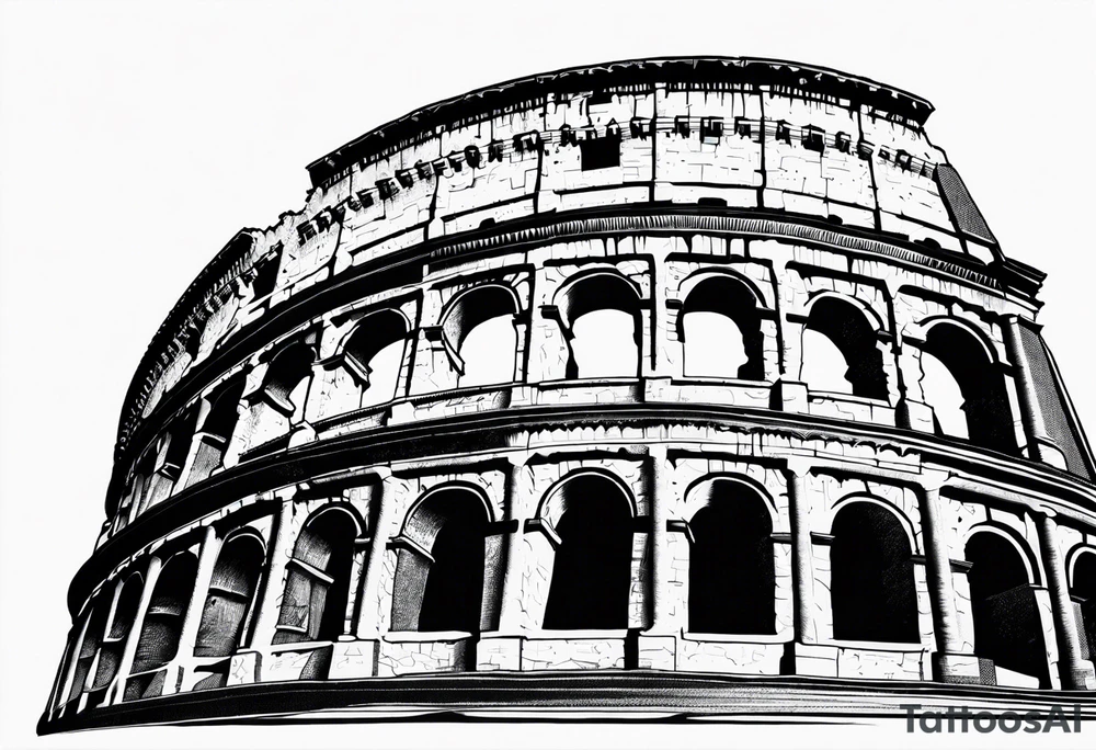 colosseum tattoo idea