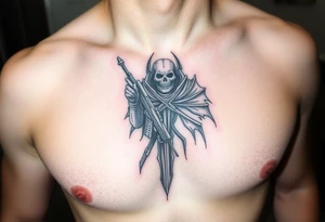 call of duty modern warfare 2 ghost tattoo idea