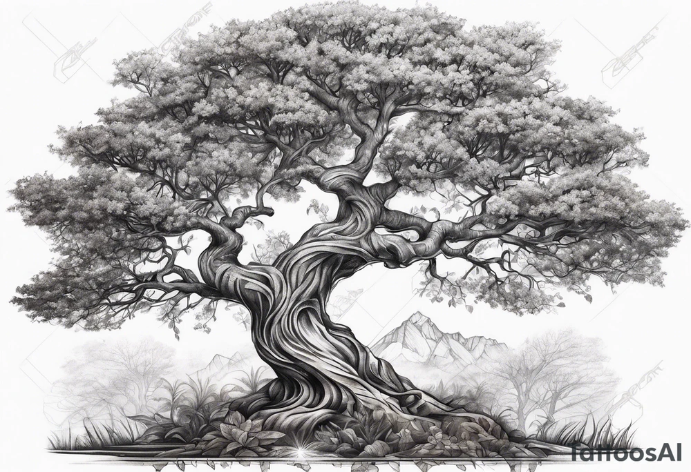 Tree of life tattoo idea