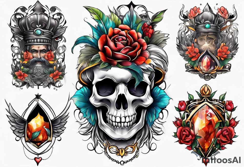 universal sleeve tattoo idea