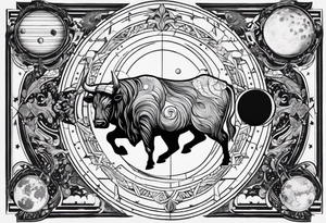 I want a Taurus with the planets positions on May 20th, 1989 tattoo idea