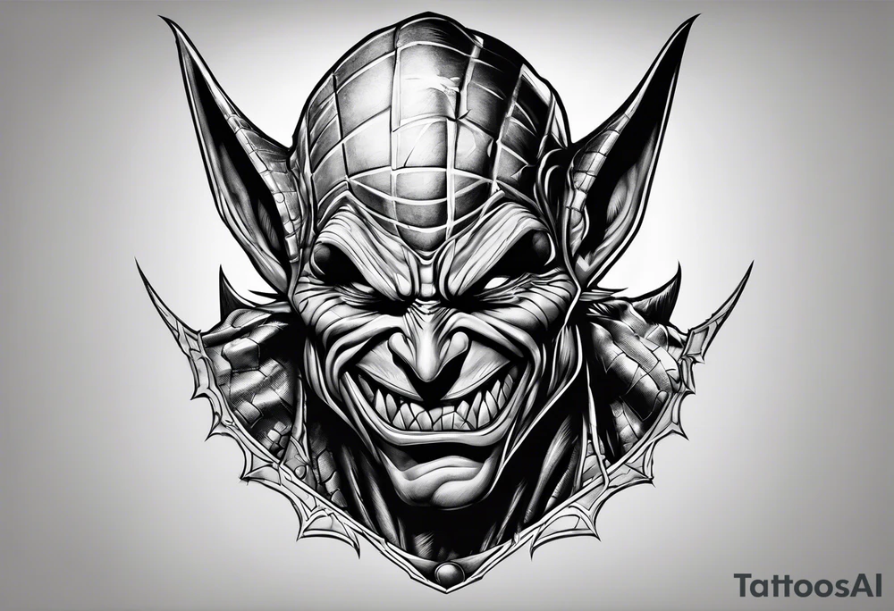 Green goblin tattoo idea