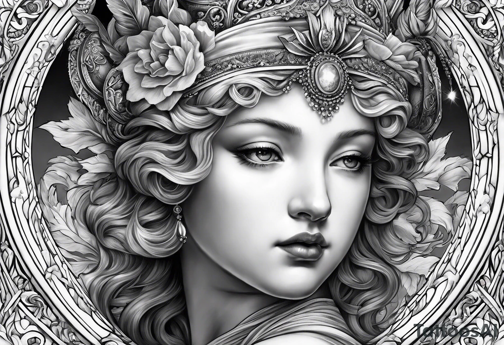nemesis without flowers tattoo idea
